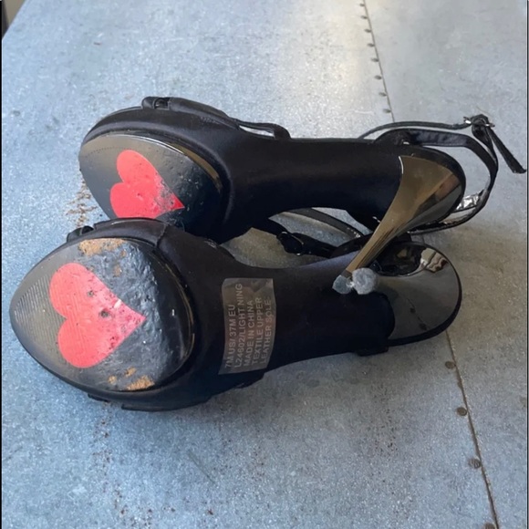 LAST CALL 9/11/22 - Luichiny Bow Black Satin Kitten Heels - Picture 9 of 10